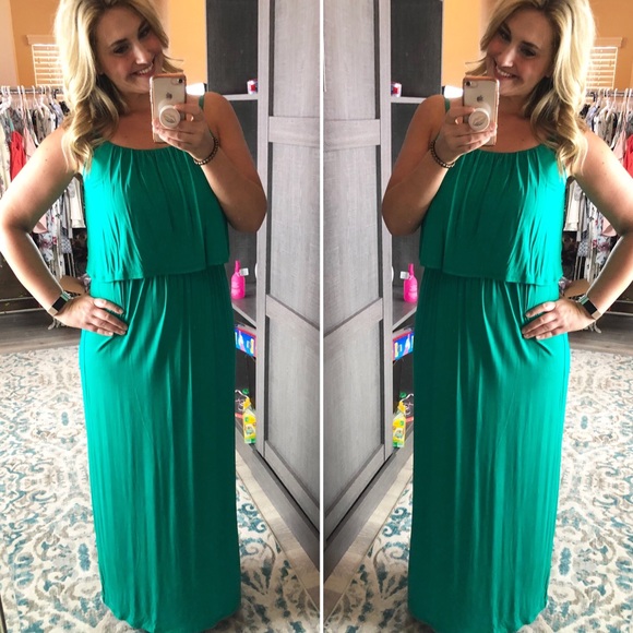 Last 1! SMALL GILLI brand Black maxi dress - Picture 2 of 4